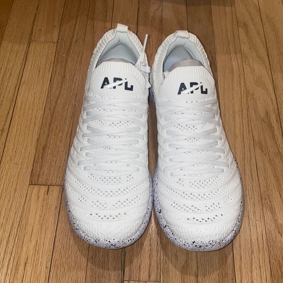 APL Women's TechLoom Wave White / Grey / Specklesize 7.5